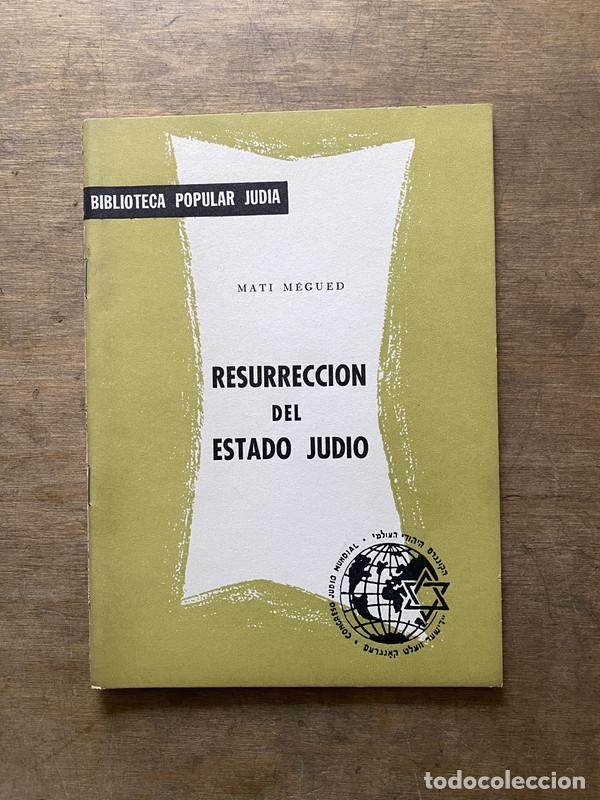 Livres d'occasion: Resurreccion del Estado Judio - Megued Mati