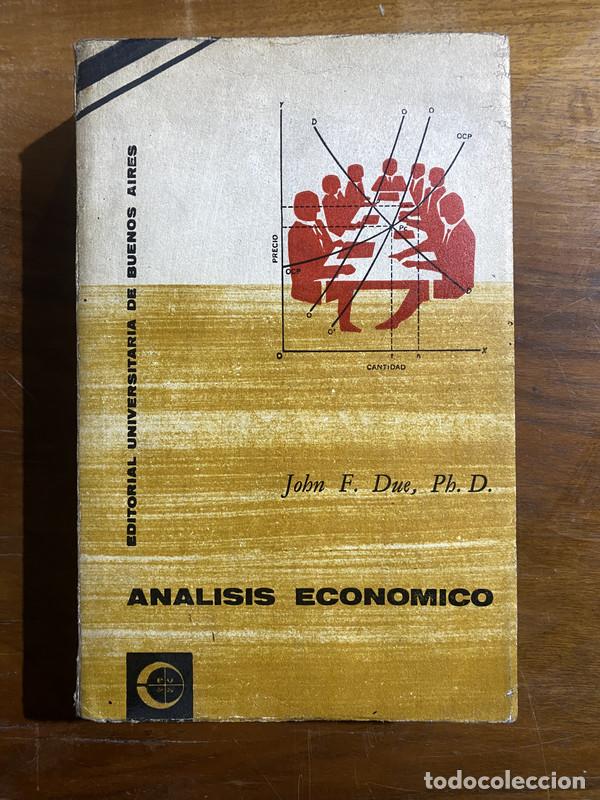Libros de segunda mano: Analisis Economico - Due John F.