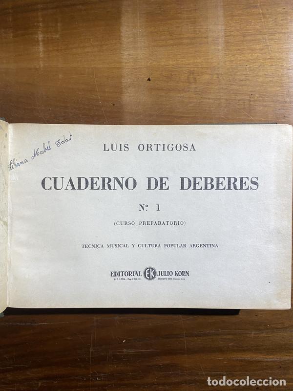 Libros de segunda mano: Cuaderno de Deberes - Ortigosa Luis