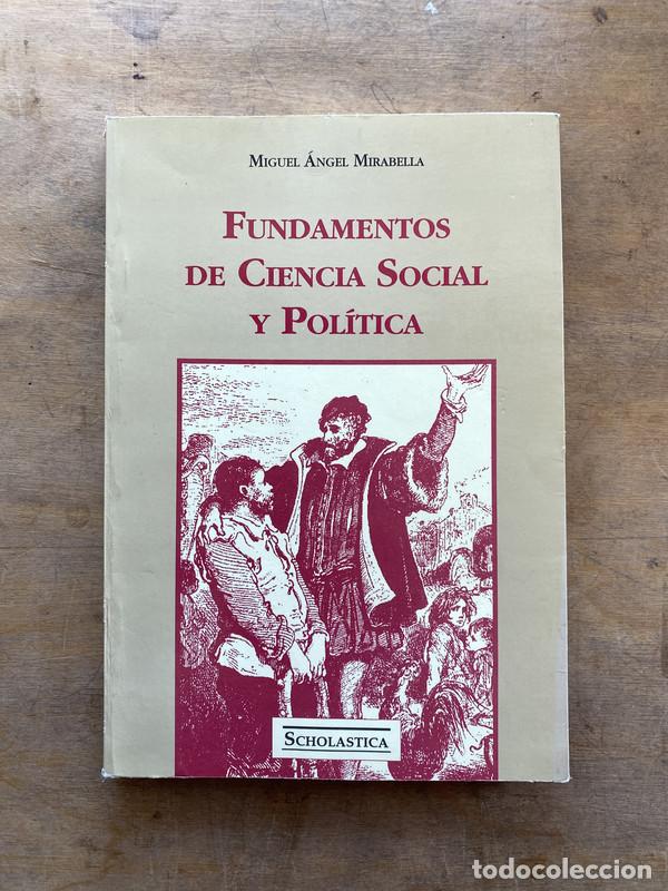 Libros de segunda mano: Fundamentos de Ciencia Social y Politica - Mirabella Miguel angel