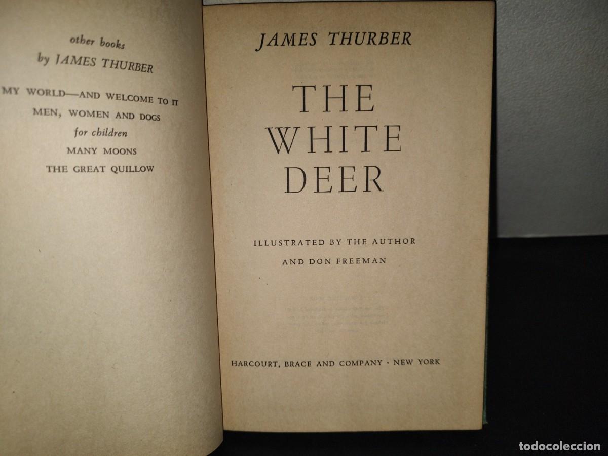Libros de segunda mano: 199- The White Deer - James Thurber - A Wartime Book - 1945 - Foto 4