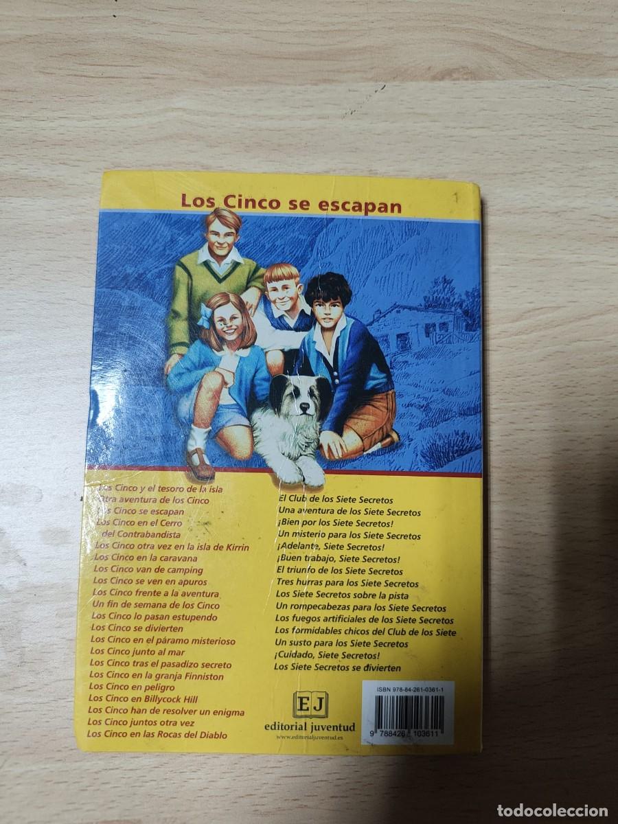 Libros de segunda mano: Los Cinco se escapan Enid Blyton - Foto 2