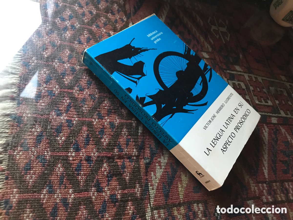Libros de segunda mano: La lengua latina en su aspecto pros&oacute;dico. V&iacute;ctor-Jos&eacute; Herrero Llorente. Gredos.