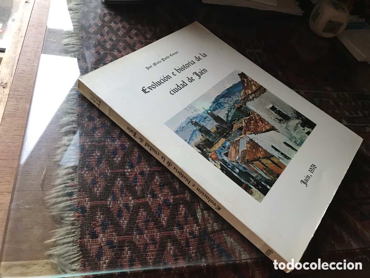 Libros de segunda mano: Evoluci&oacute;n e historia de la ciudad de Ja&eacute;n. Jos&eacute; Mar&iacute;a Pardo Crespo. Ja&eacute;n 1978
