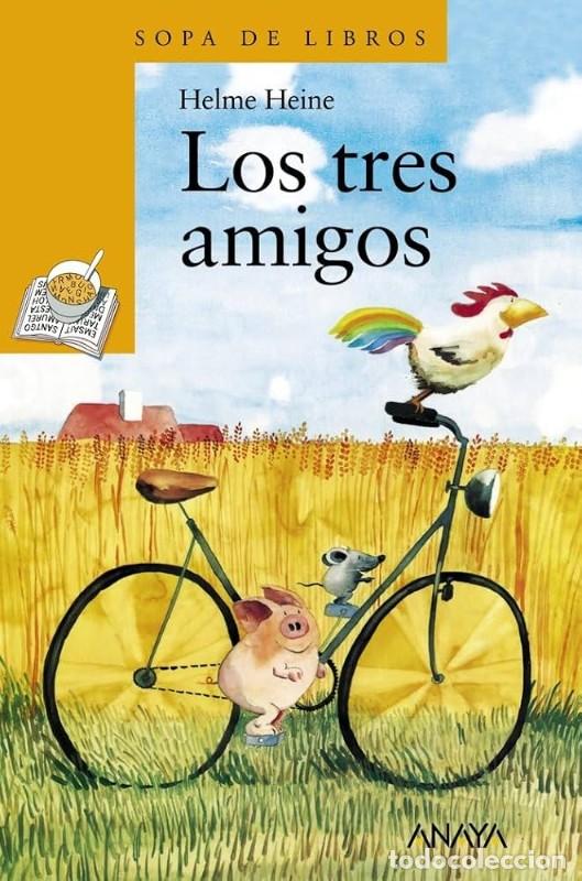 Libros de segunda mano: Os Tres Amigos - Helme Heine - Edici&oacute;ns Xerais - Infantil e Xuvenil - Sopa de Libros