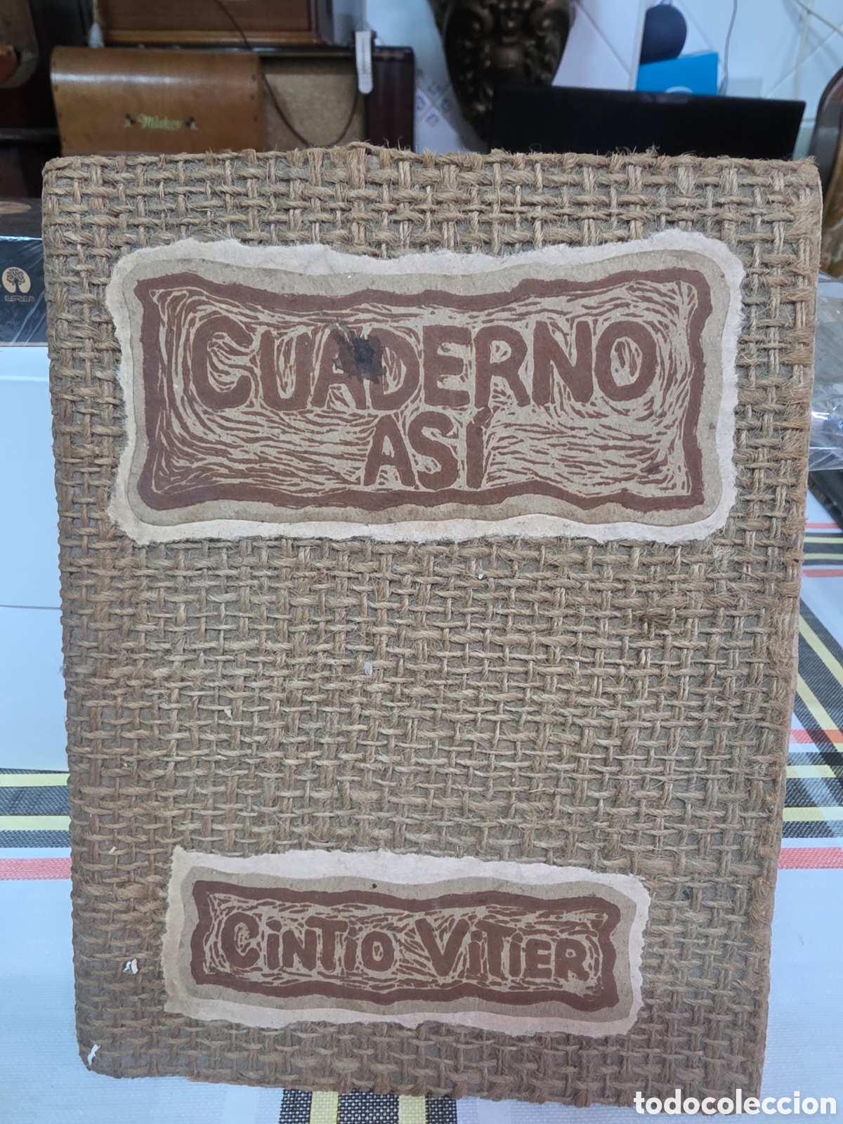 Libros de segunda mano: CINTIO VITIER - CUADERNO AS&Iacute;- edc. VIG&Iacute;A -MAZANZAS