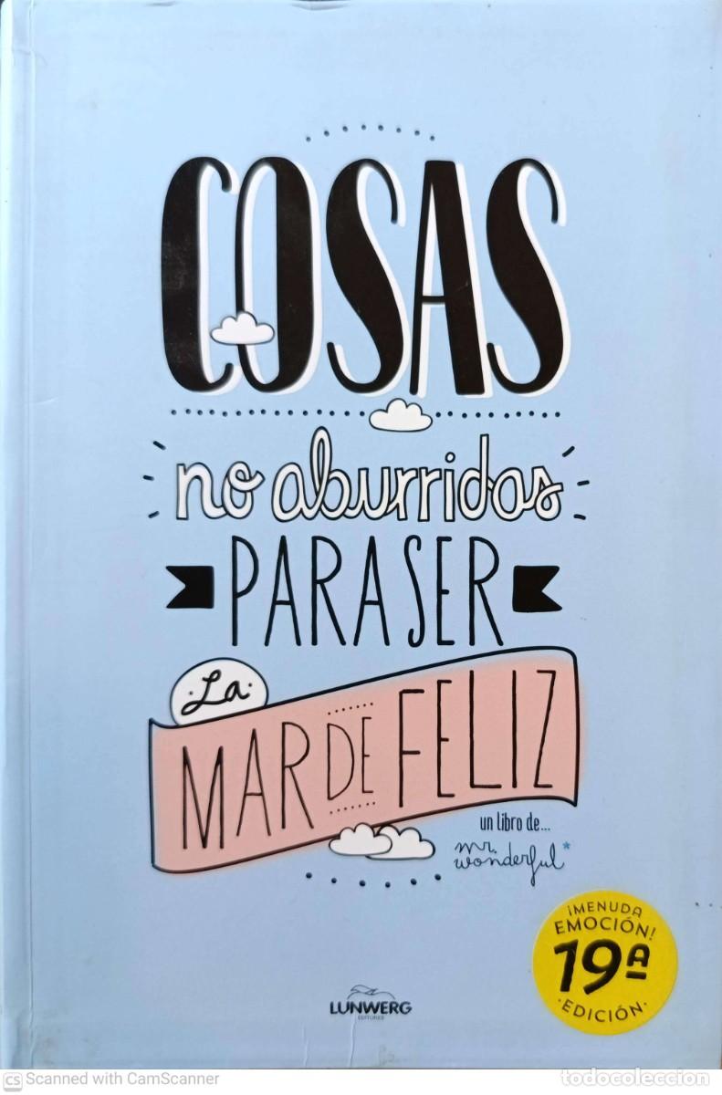 Livres d'occasion: Cosas no aburridas para ser feliz - Mr Wonderful