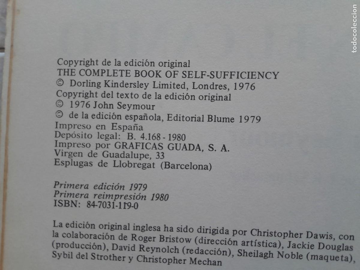 Libros de segunda mano: LA VIDA EN EL CAMPO. JOHN SEYMOUR. BLUME 1980 - Foto 6