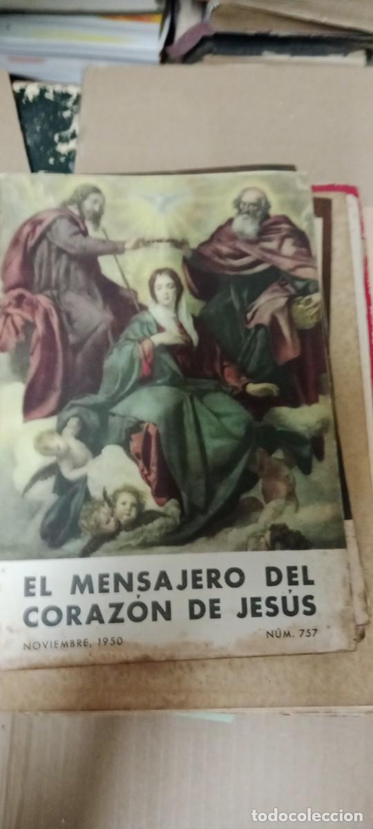 Libros de segunda mano: LOTE DE 8 REVISTAS EL MENSAJERO DEL CORAZON DE JESUS LAS DE FOTO G-COAC19