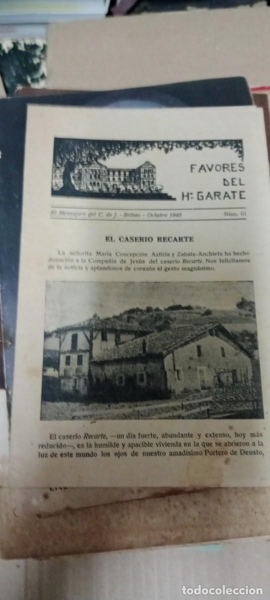 Libros de segunda mano: REVISTA FAVORES DE GARATE G-COAC19