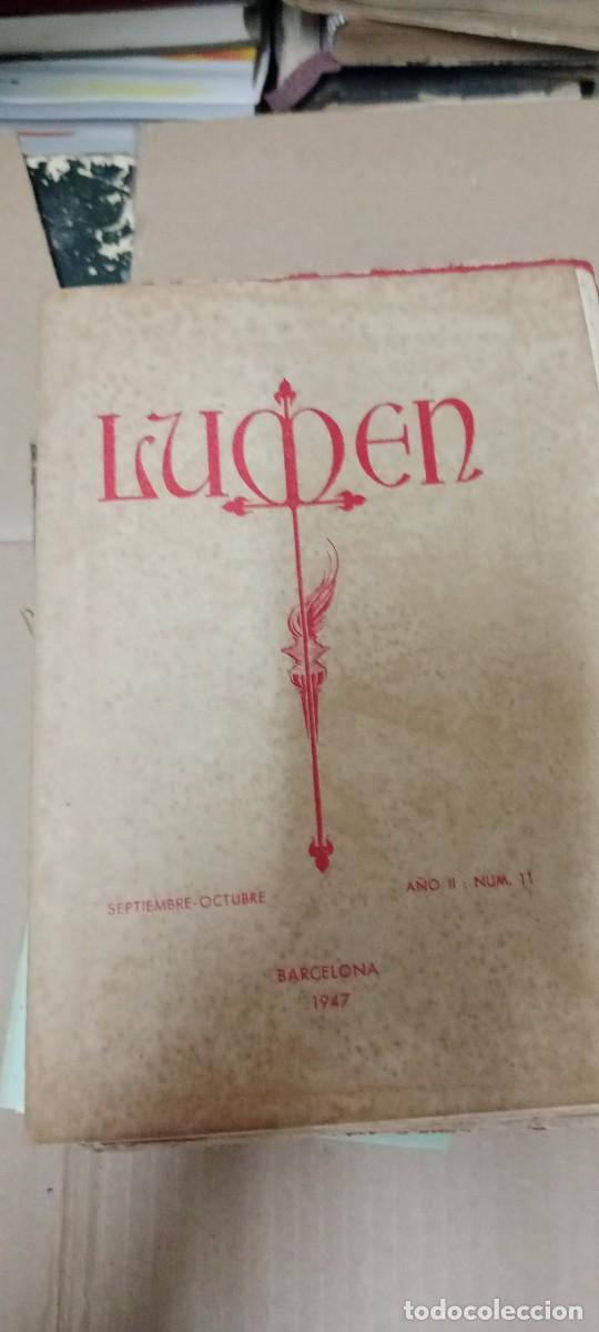 Libros de segunda mano: REVISTA LUMEN LA DE FOTO G-COAC19