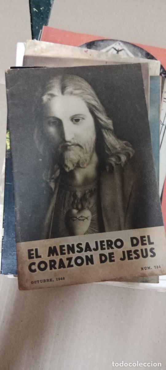 Libros de segunda mano: LOTE DE 5 REVISTAS EL MENSAJERO DEL CORAZON DE JESUS LAS DE FOTO G-COAC19