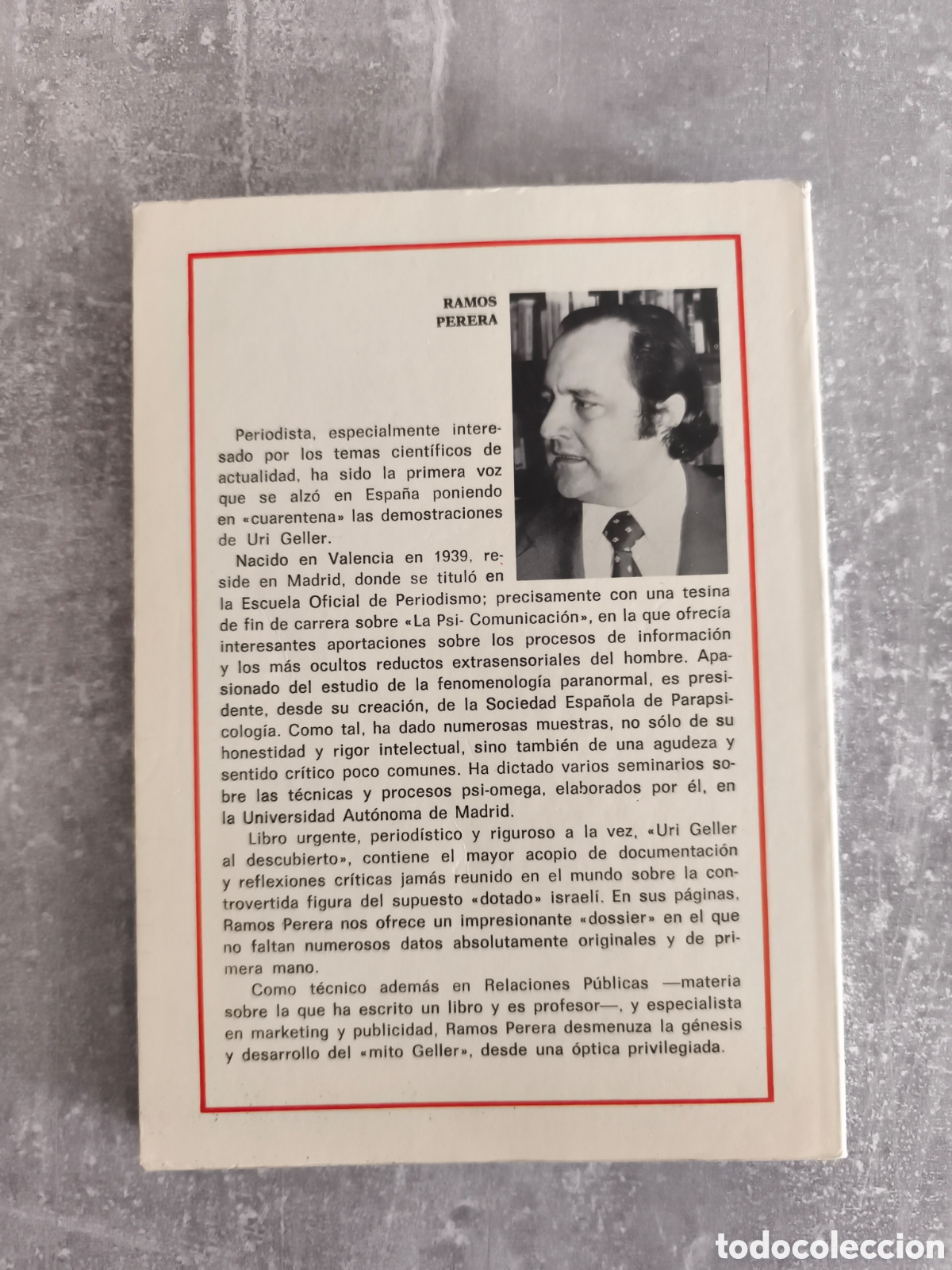 Libros de segunda mano: Uri Geller Al descubierto. Ramos Perera - Foto 2