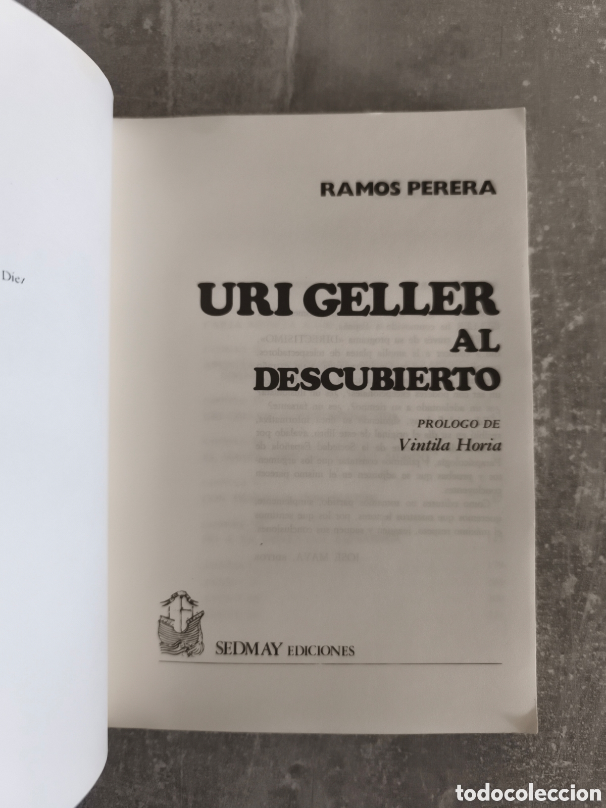 Libros de segunda mano: Uri Geller Al descubierto. Ramos Perera - Foto 3