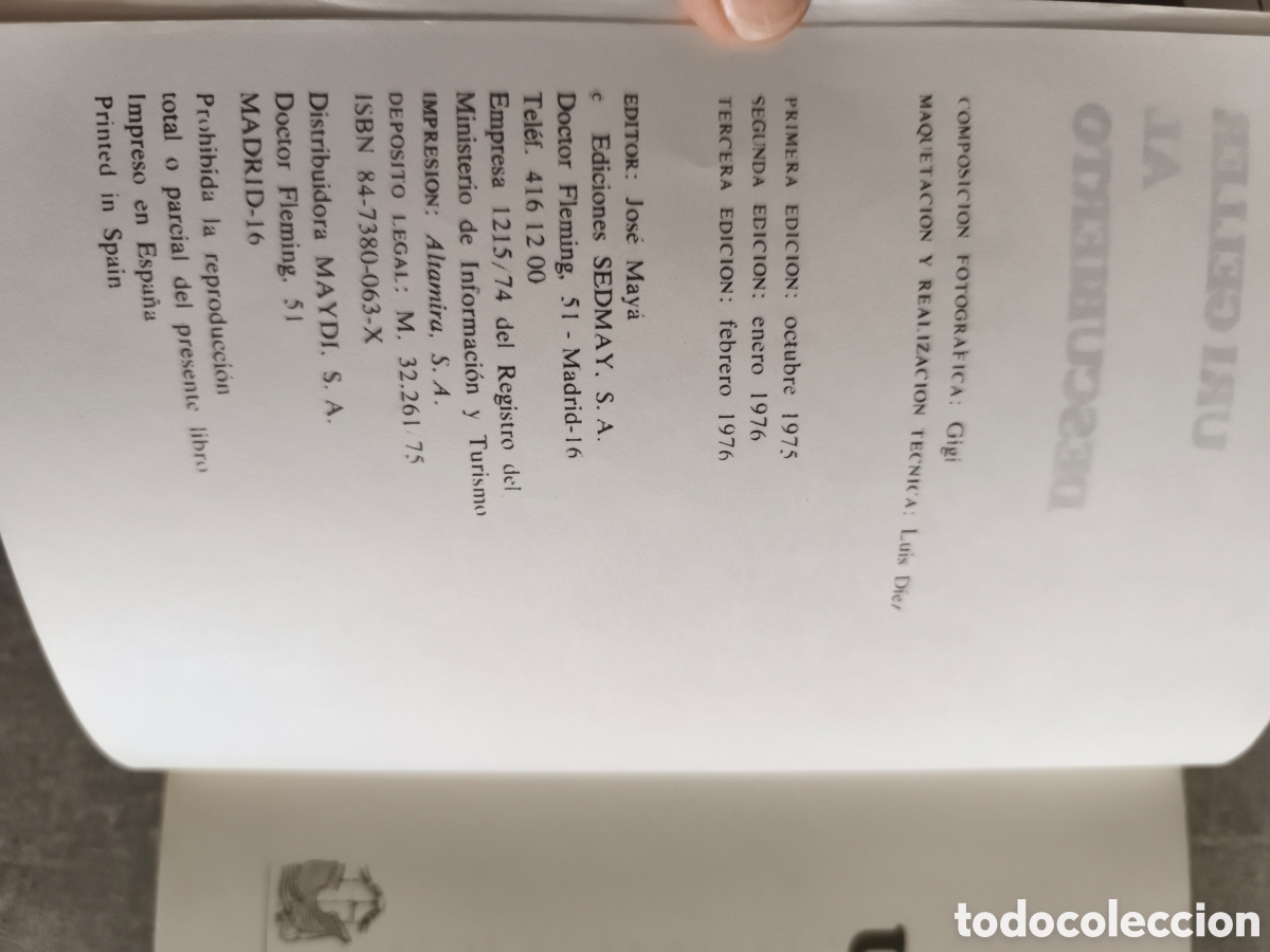 Libros de segunda mano: Uri Geller Al descubierto. Ramos Perera - Foto 4
