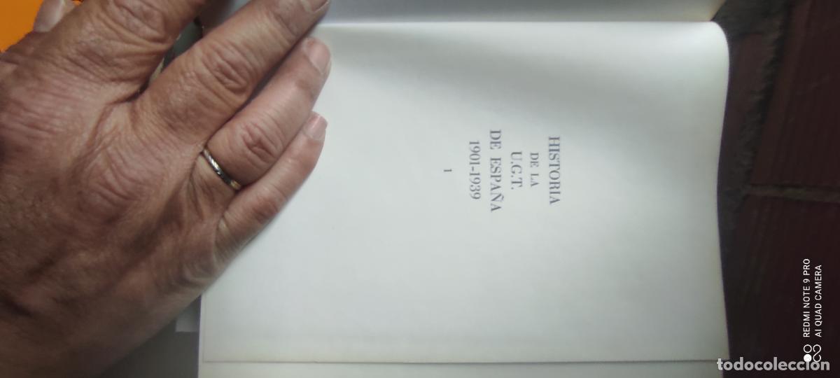 Libros de segunda mano: Historia de la UGT de Espa&ntilde;a (1901-1939), Vol. 1 - Amaro del Rosal
