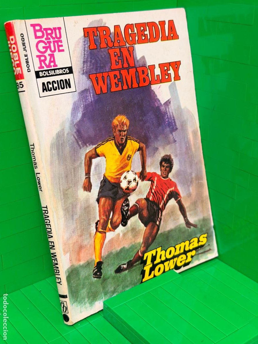 Libros de segunda mano: TRAGEDIA EN WEMBLEY &ndash; ED. BOLSILIBROS &ndash; THOMAS LOWER