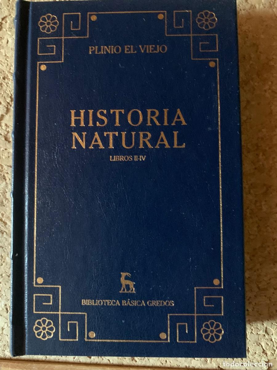 Libros de segunda mano: Historia Natural de Plinio El Viejo (Bols 49)