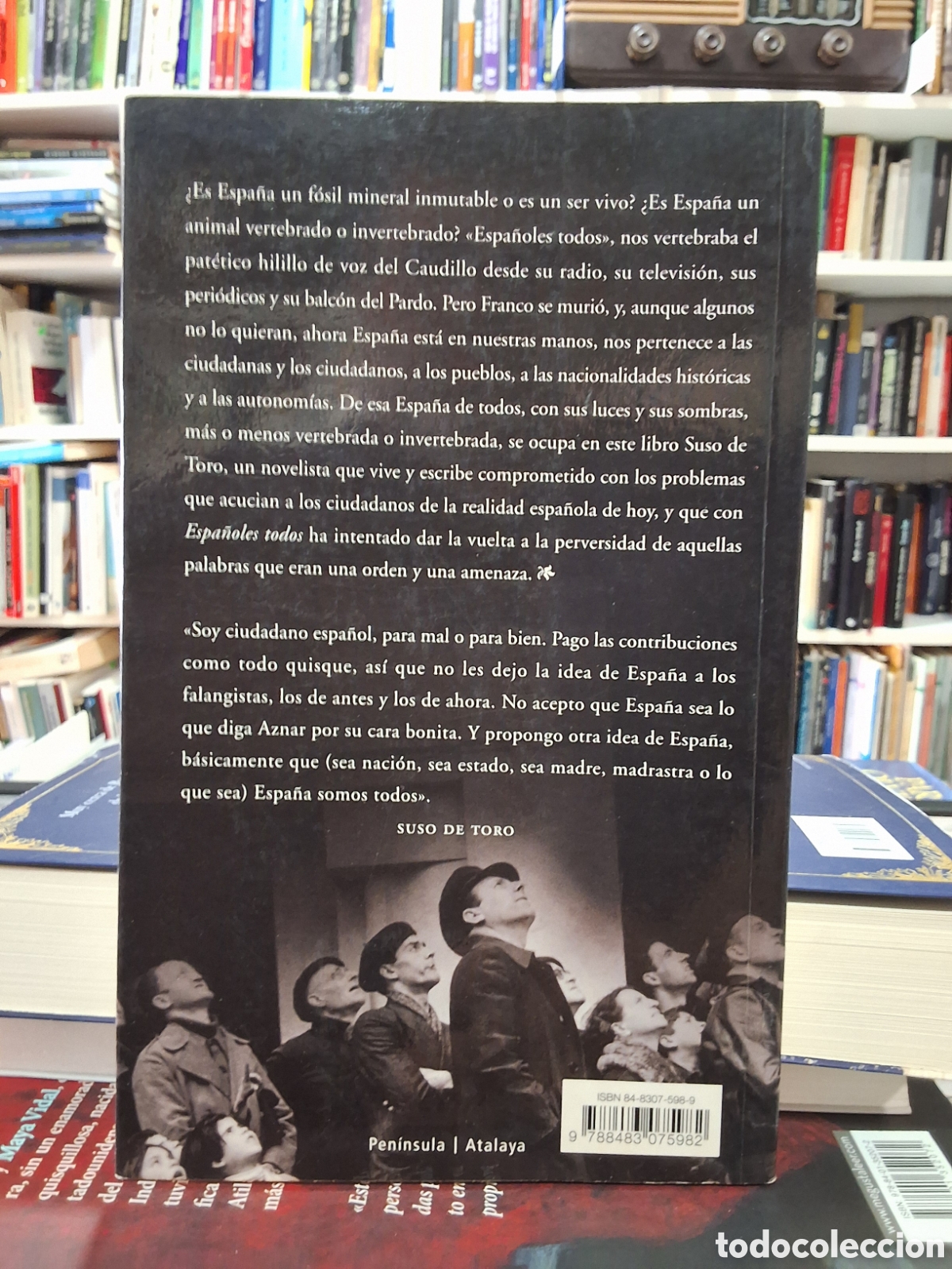 Libros de segunda mano: ESPA&Ntilde;OLES TODOS - SUSO DEL TORO - ENV&Iacute;O DESDE 1&euro; - Foto 2