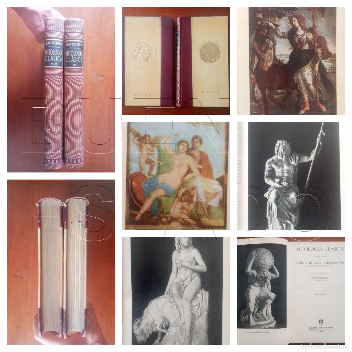Livros em segunda m&atilde;o: MITOLOGIA CLASICA 4,5 KILOS JUAN RICHEPIN 462 436 PGS 30 CMS