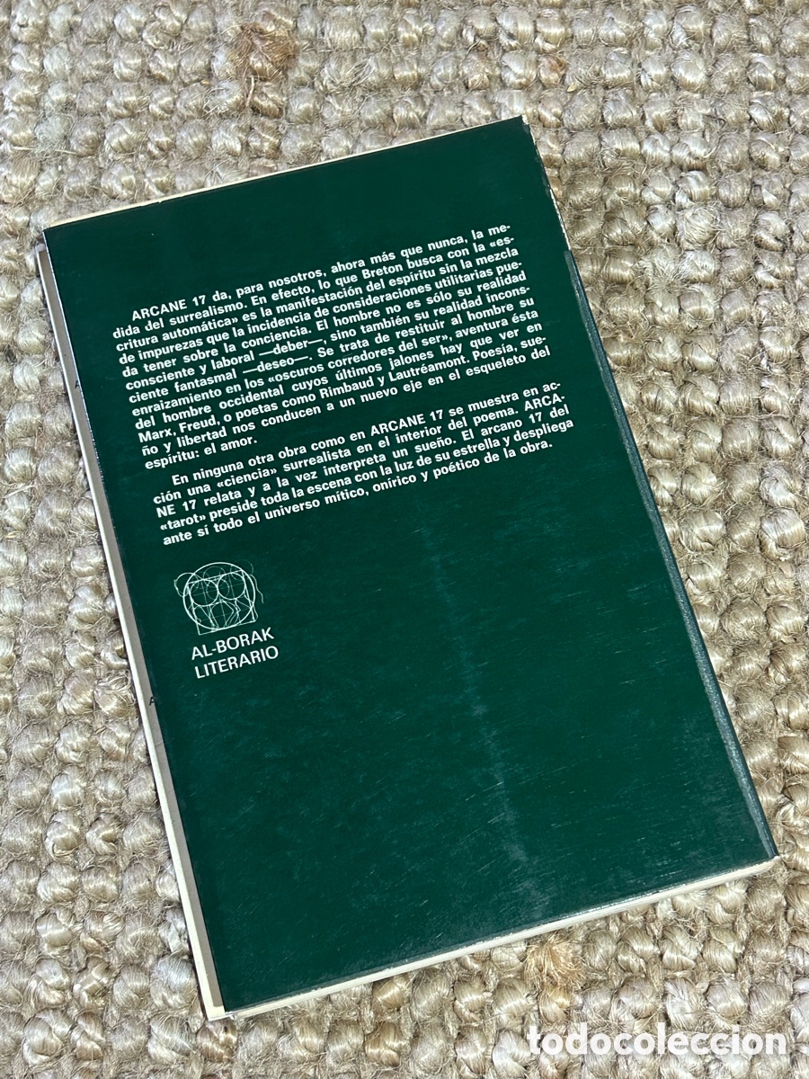 Libros de segunda mano: Arcane 17 - Andr&eacute; Breton - Al Borak (1972) - Foto 5