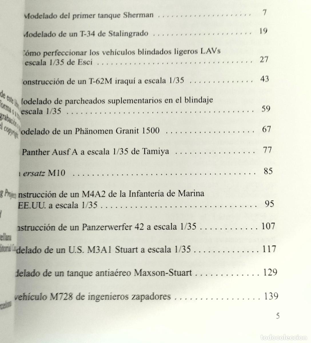 Libros de segunda mano: Veh&iacute;culos blindados. Proyectos de conversi&oacute;n y detallado. C&uacute;pula, 2000. modelismo - Foto 3