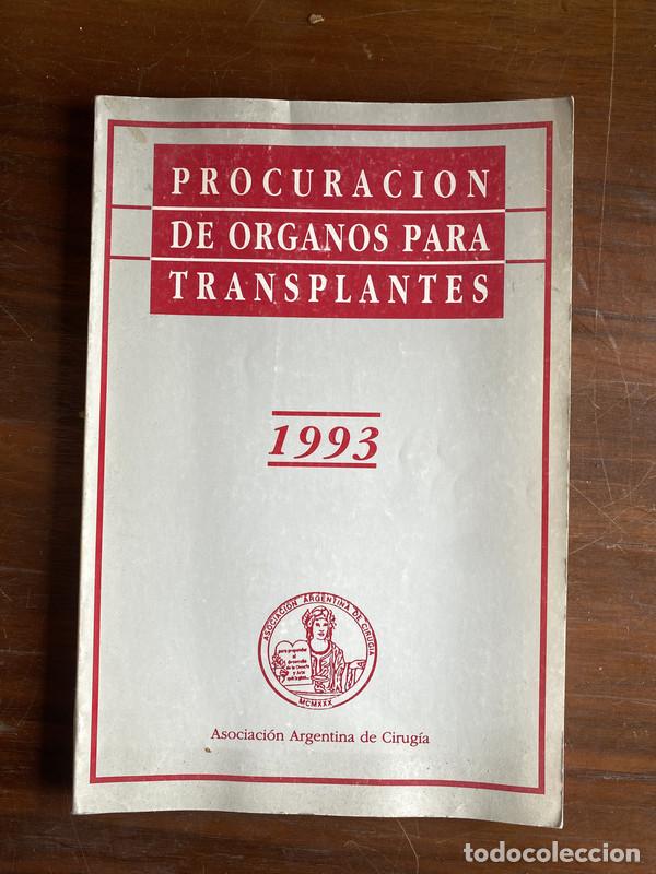 Libros de segunda mano: Procuracion de organos para Transplantes - -