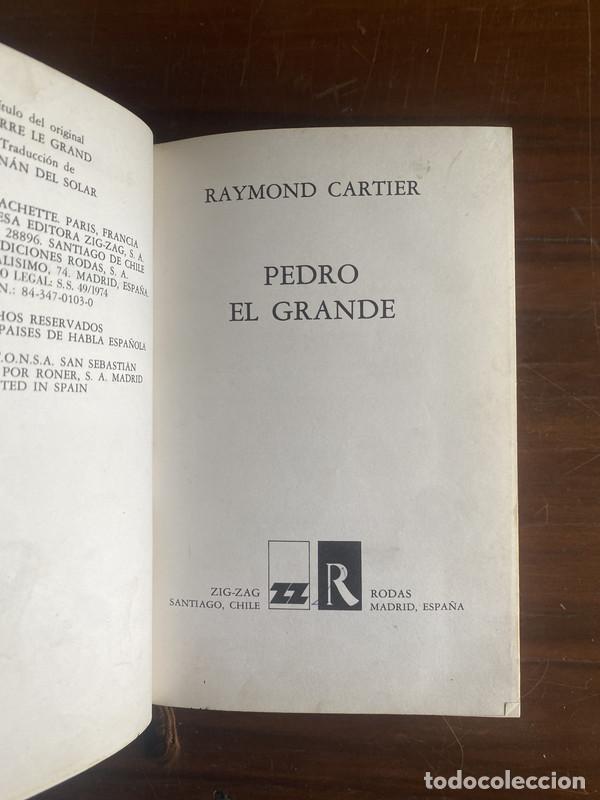 Libros de segunda mano: Pedro el Grande - Cartier Raymond