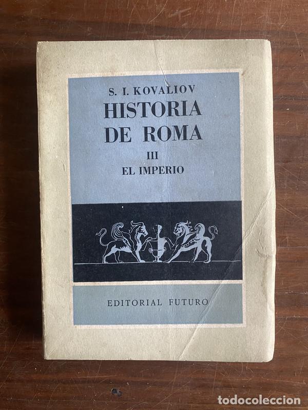 Libros de segunda mano: Historia de Roma - Kovaliov S. I.