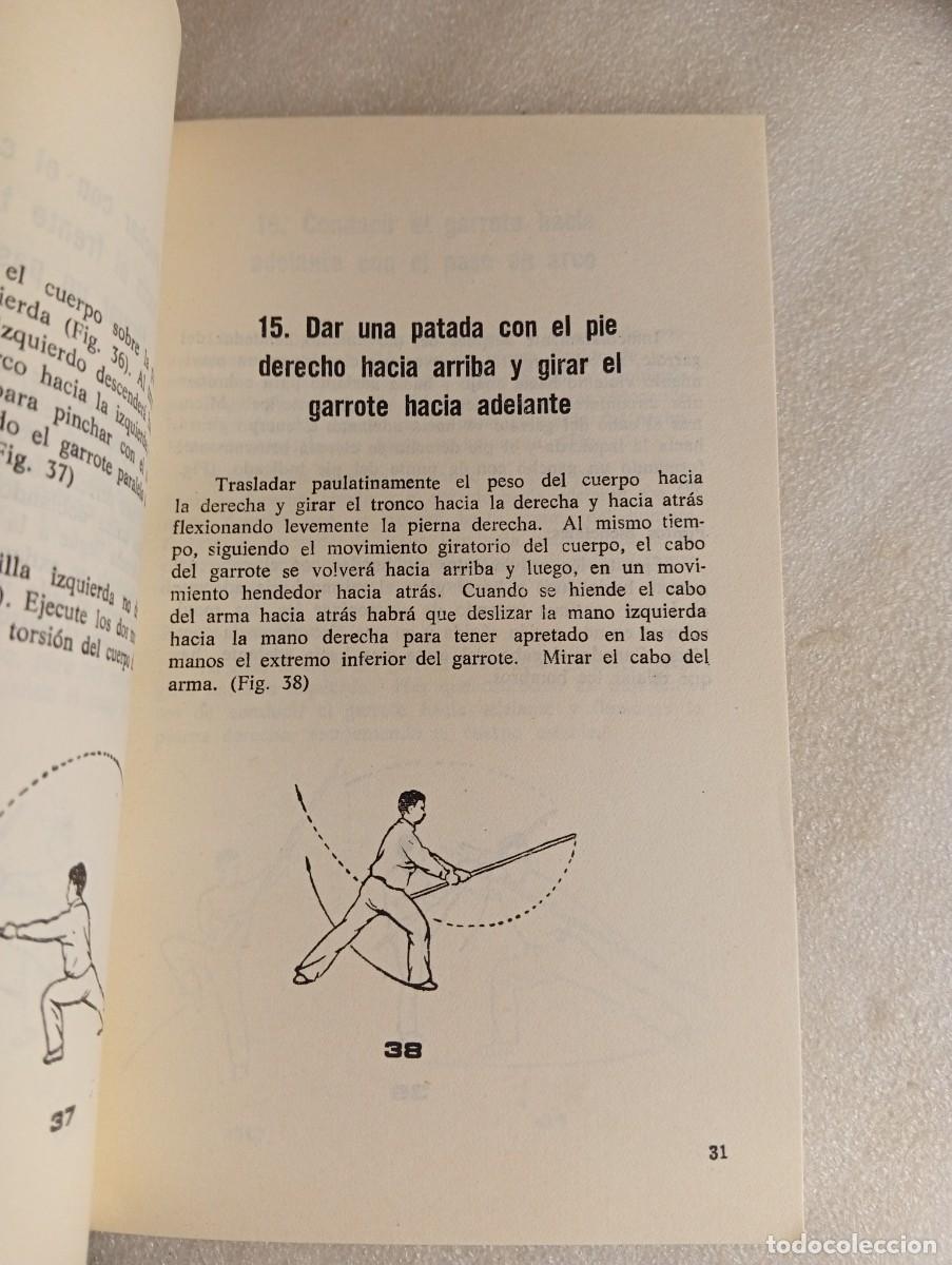 Libros de segunda mano: EJERCICIOS CON GARROTE Y SHAOLINQUAN DE CHINA - Foto 3