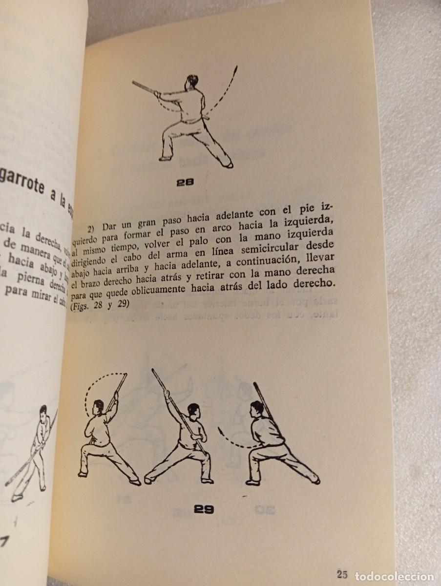 Libros de segunda mano: EJERCICIOS CON GARROTE Y SHAOLINQUAN DE CHINA - Foto 4