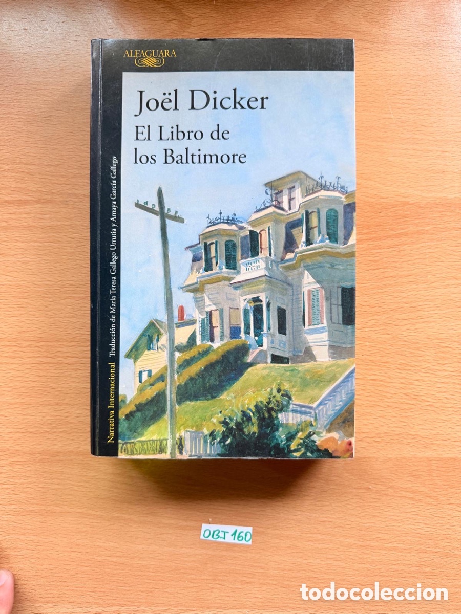 Libros de segunda mano: jo&euml;l dicker el libro de los Baltimore