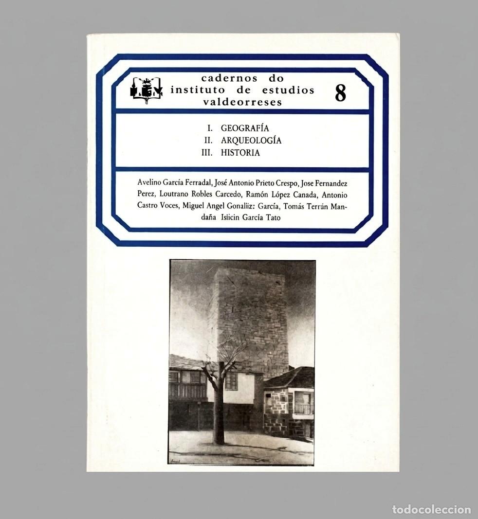 Gebrauchte B&uuml;cher: INSTITUTO DE ESTUDIOS VALDEORRESES [8]. VALDEORRAS. ARQUEOLOGIA. HISTORIA. GALICIA.