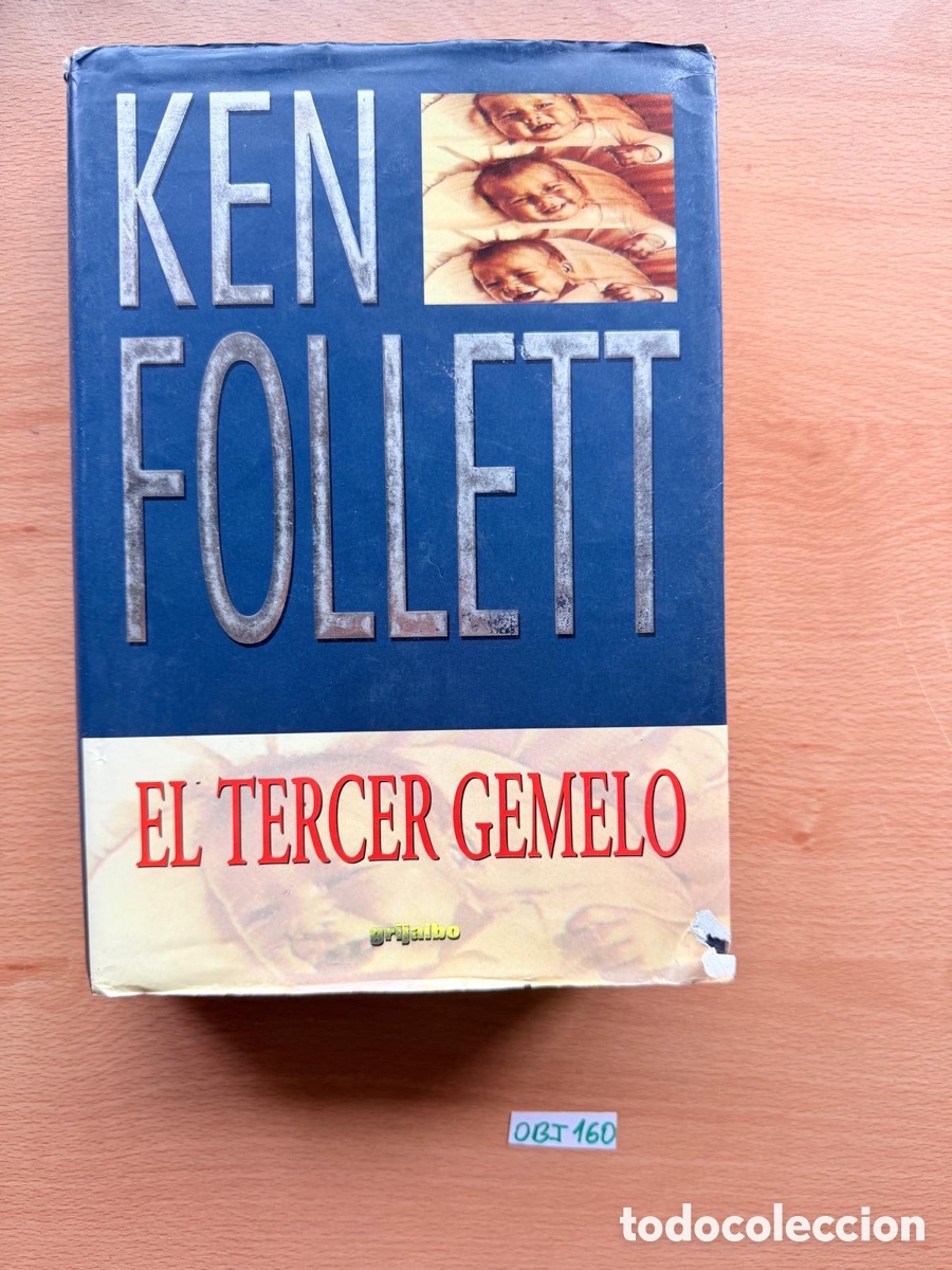 Libros de segunda mano: Libro ken follett el tercer gemelo