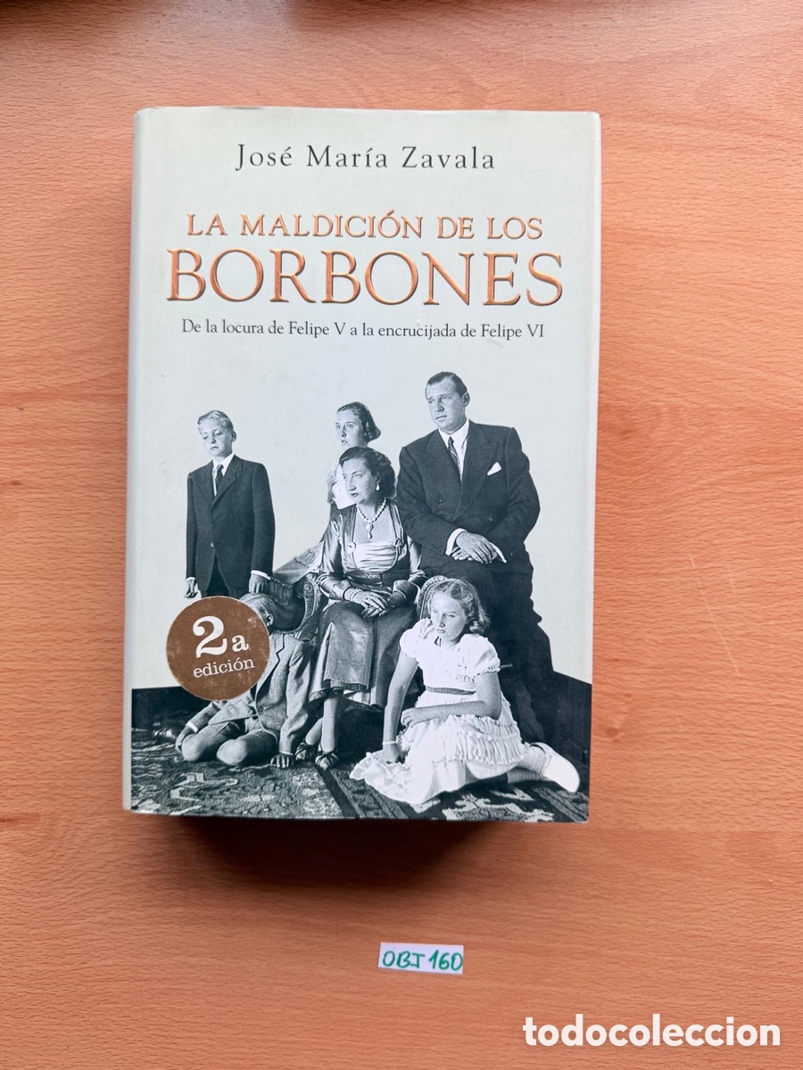 Libros de segunda mano: Libro la maldici&oacute;n de los borbones