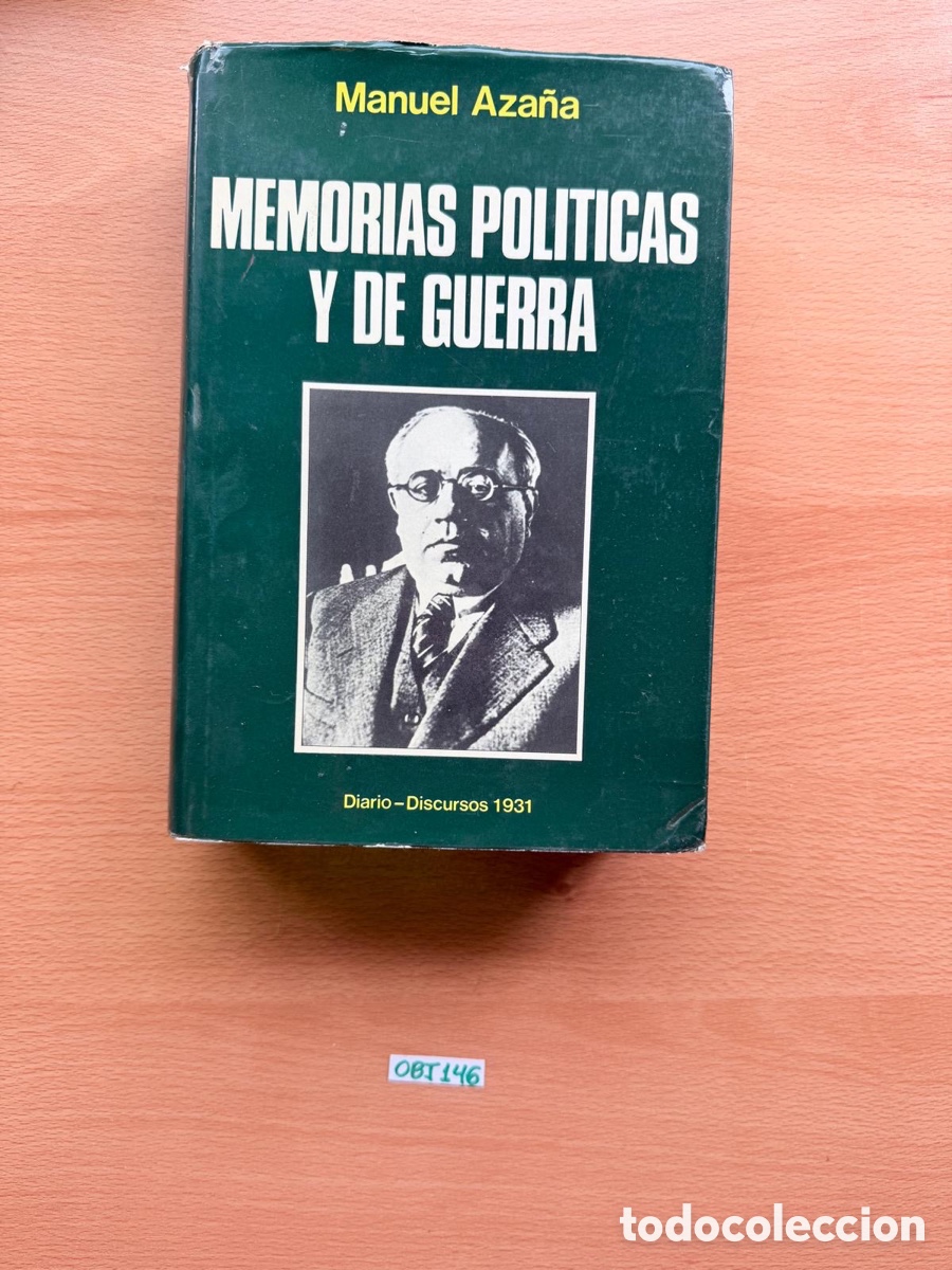 Libros de segunda mano: Libro memorias pol&iacute;ticas y de guerra