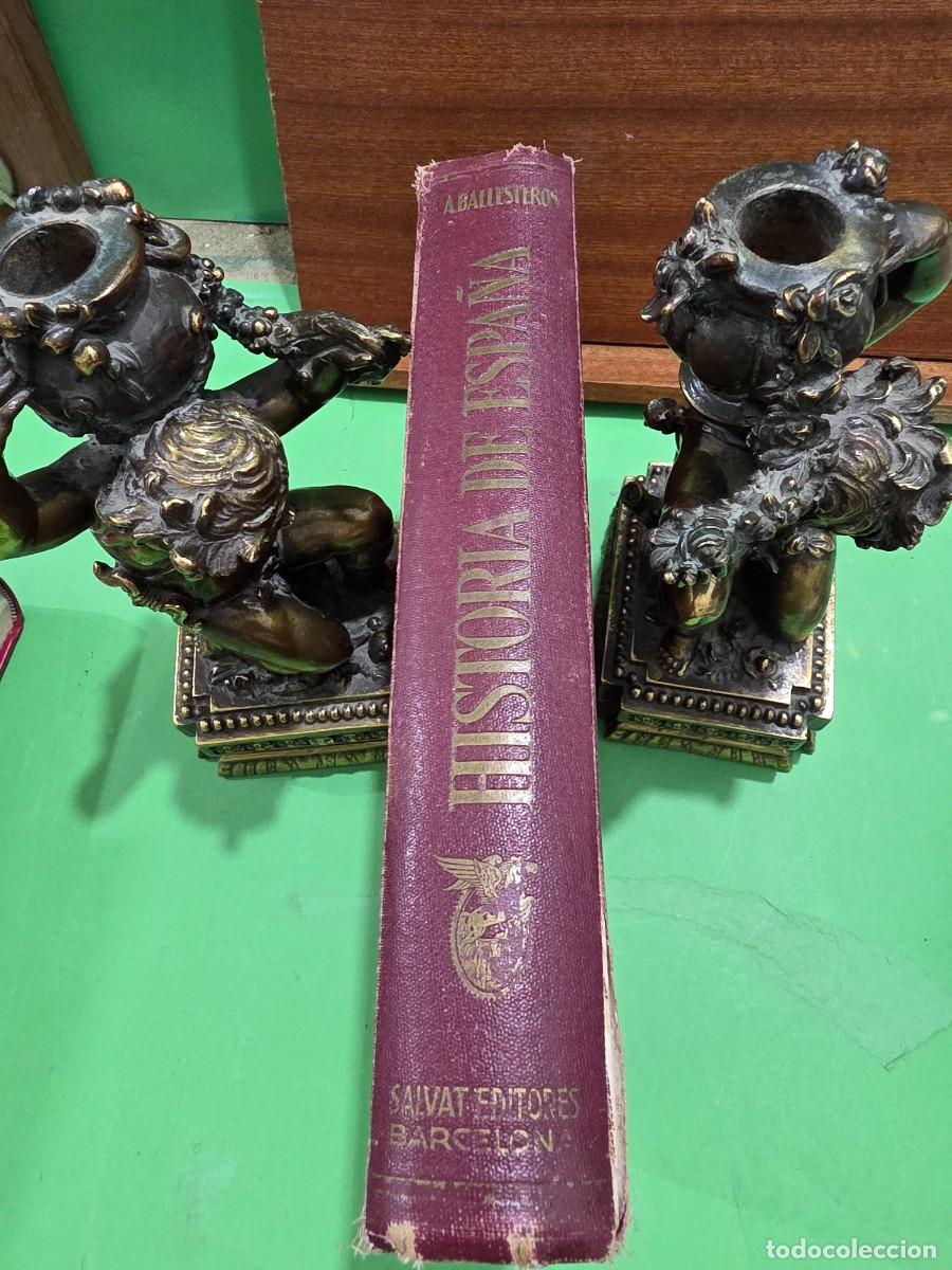 Libros de segunda mano: &rdquo;&rdquo;S&Iacute;NTESIS DE HISTORIA DE ESPA&Ntilde;A&rdquo;&rdquo;...A. BALLESTEROS Y BERETTA...SALVAT EDITORES...1945...
