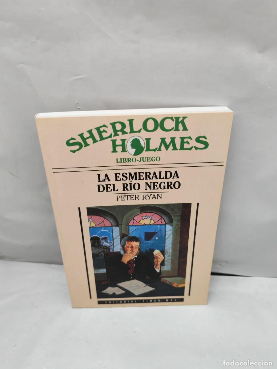 Libros de segunda mano: Sherlock Holmes LIBRO-JUEGO 2: La Esmeralda del R&iacute;o Negro (Primera edici&oacute;n, SIN ANOTACIONES)