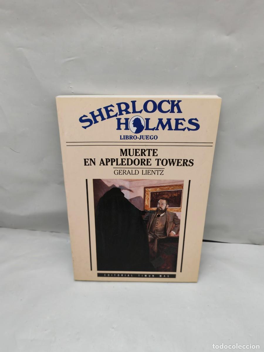 Libros de segunda mano: Sherlock Holmes LIBRO-JUEGO 3: Muerte en Appledore Towers (Primera edici&oacute;n, sin anotaciones)