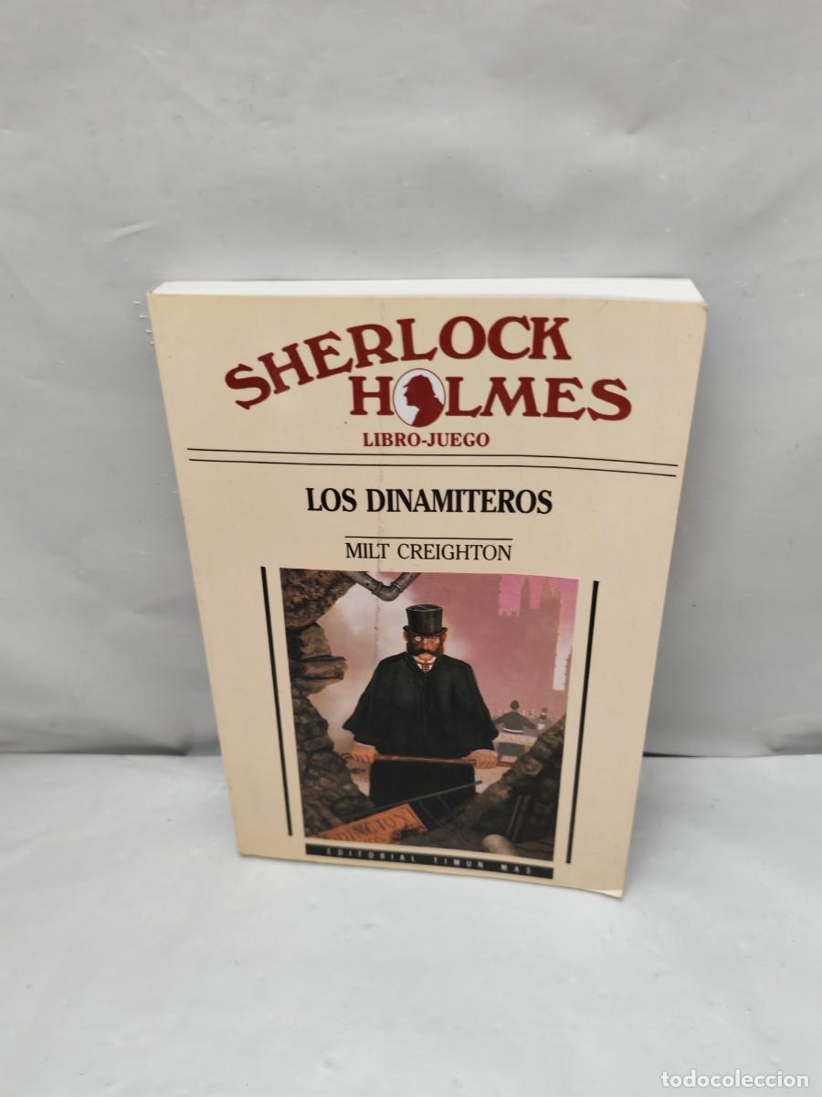 Libros de segunda mano: Sherlock Holmes LIBRO-JUEGO 5: Los Dinamiteros (Primera edici&oacute;n, sin anotaciones)