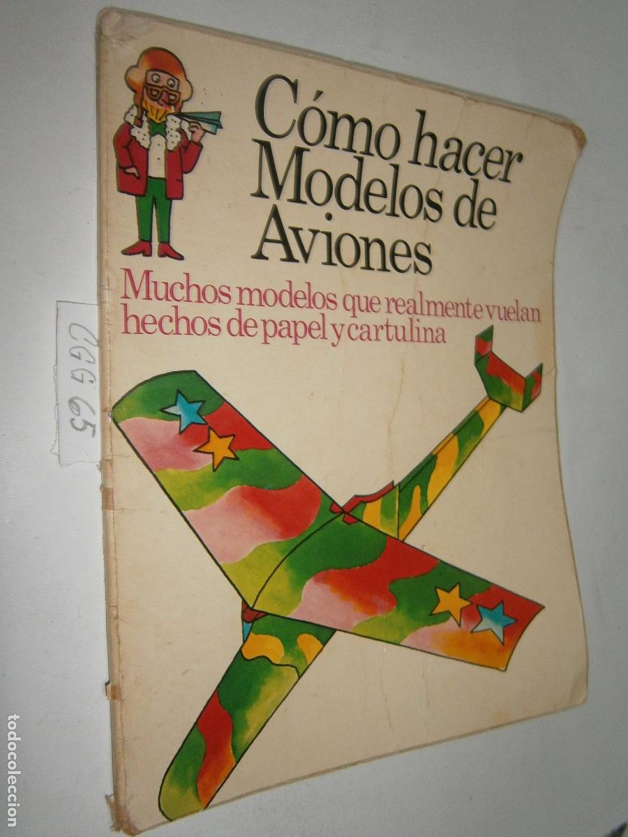 Libros de segunda mano: COMO HACER MODELOS DE AVIONES (EN PAPEL O CARTULINA)
