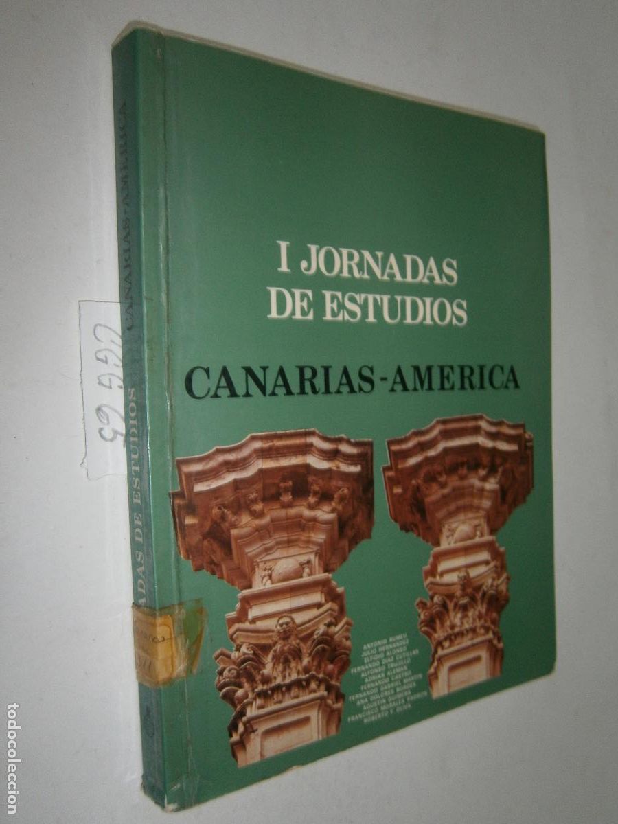 Libros de segunda mano: I JORNADAS DE ESTUDIOS CANARIAS-AMERICA