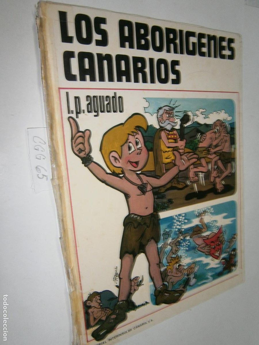 Libros de segunda mano: LOS ABORIGENES CANARIOS (CON VI&Ntilde;ETAS)
