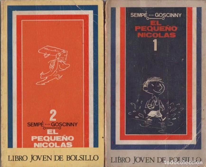 Libros de segunda mano: EL PEQUE&Ntilde;O NICOLAS (2 LIBROS) GOSCINNY, SEMPE A-LITINJU-0010