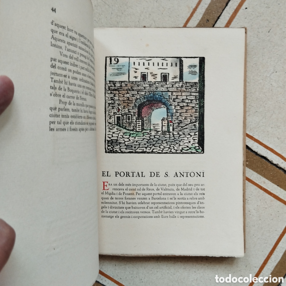 Libros de segunda mano: (Acolorit a m&agrave;) JOAN AMADES AUQUES COMENTADES AUCA EDIFICIS FUNCIONS BARCELONA JOCS MAINADA - Foto 10