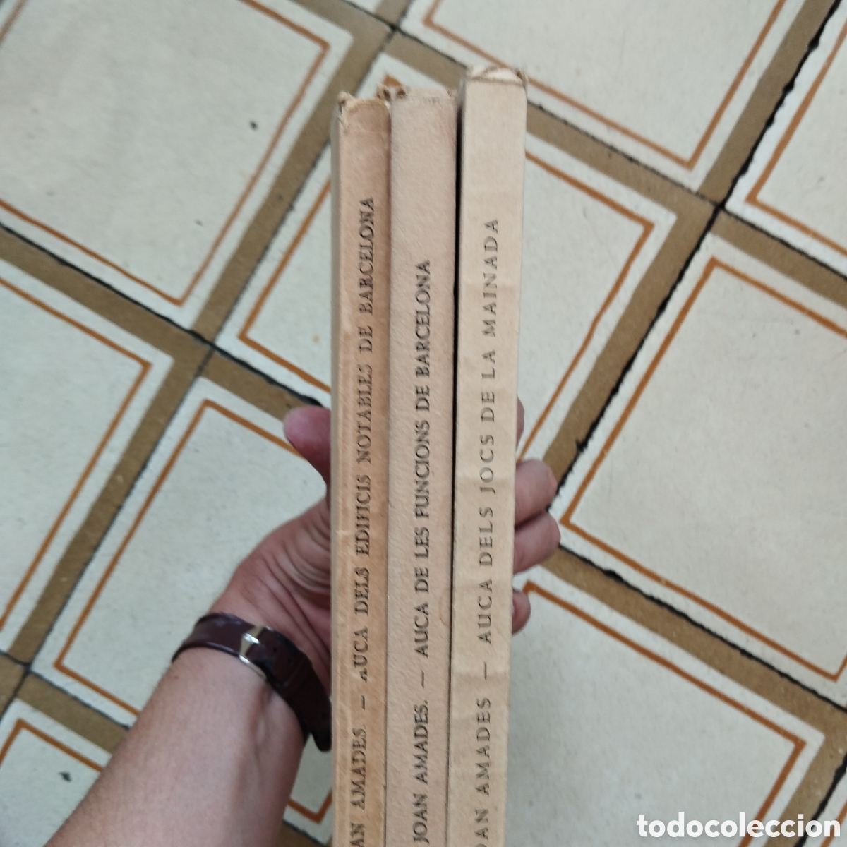 Libros de segunda mano: (Acolorit a m&agrave;) JOAN AMADES AUQUES COMENTADES AUCA EDIFICIS FUNCIONS BARCELONA JOCS MAINADA - Foto 27