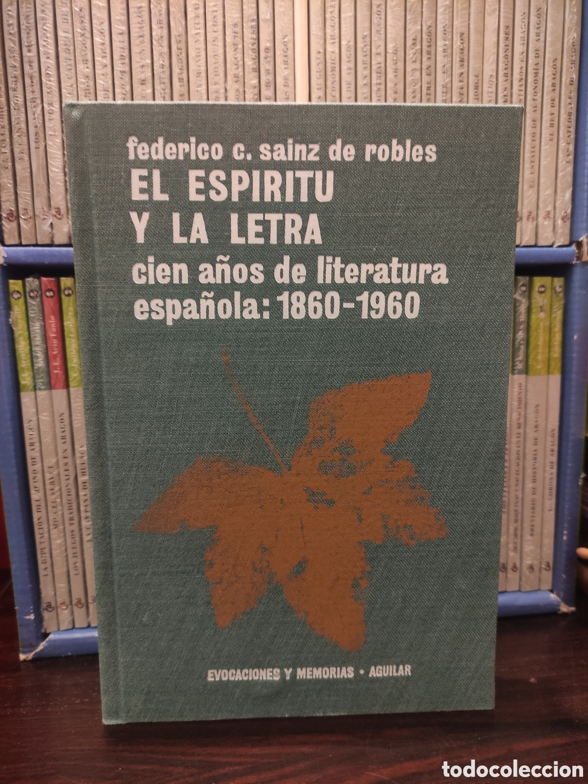 Libros de segunda mano: EL ESP&Iacute;RITU Y LA LETRA (CIEN A&Ntilde;OS DE LITERATURA ESPA&Ntilde;OLA: 1860 - 1960). FEDERICO C. SAINZ DE ROBLES