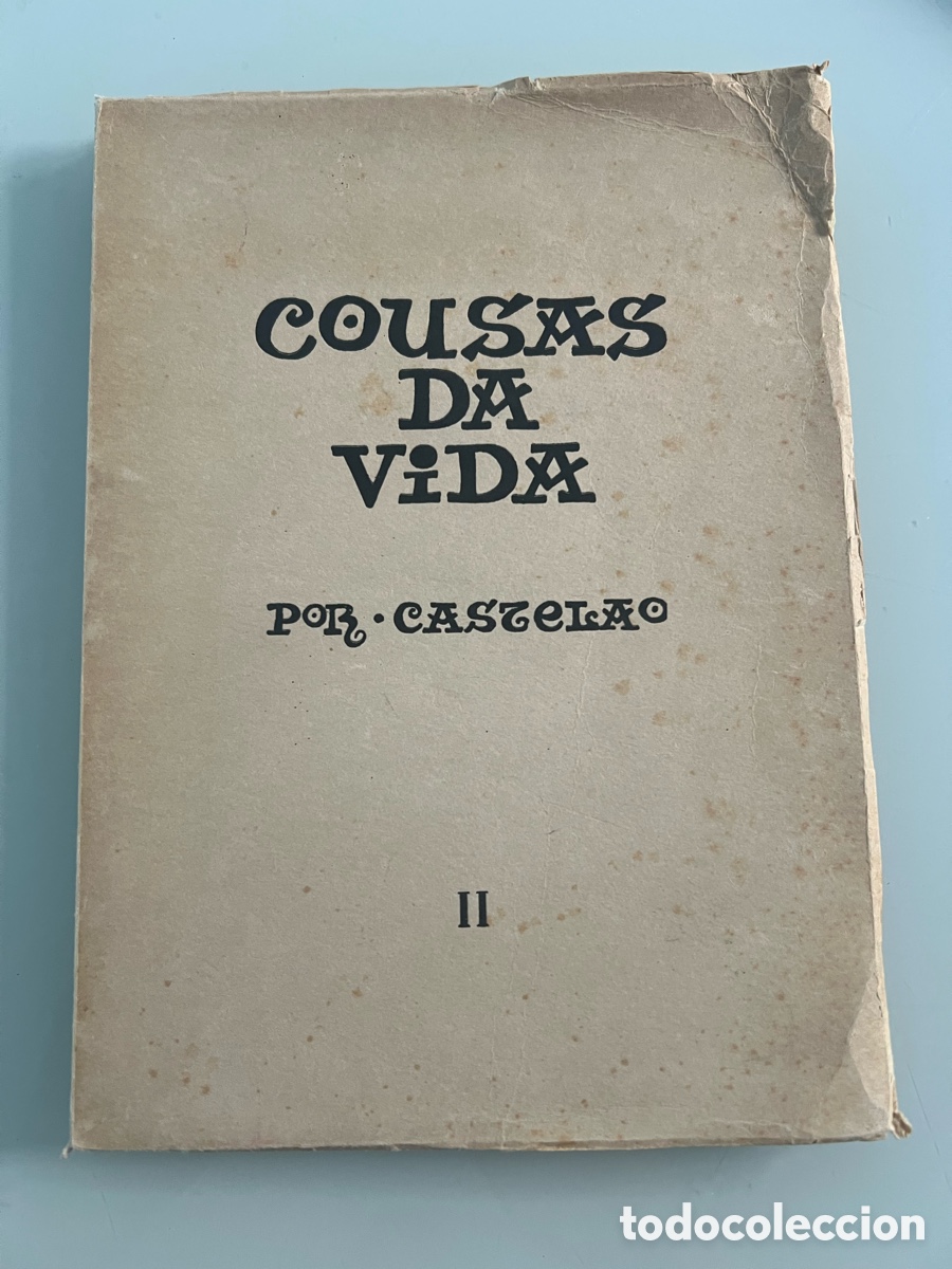 Livres d'occasion: Cousas da vida. Por-castelao. Editorial Galaxia 1968.