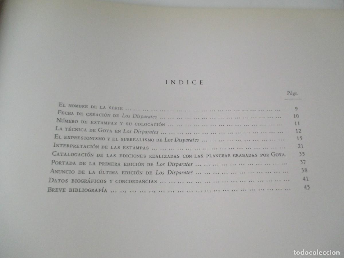 Libros de segunda mano: GOYA Los disparates ( edici&oacute;n facsimil ) W41741 - Foto 2