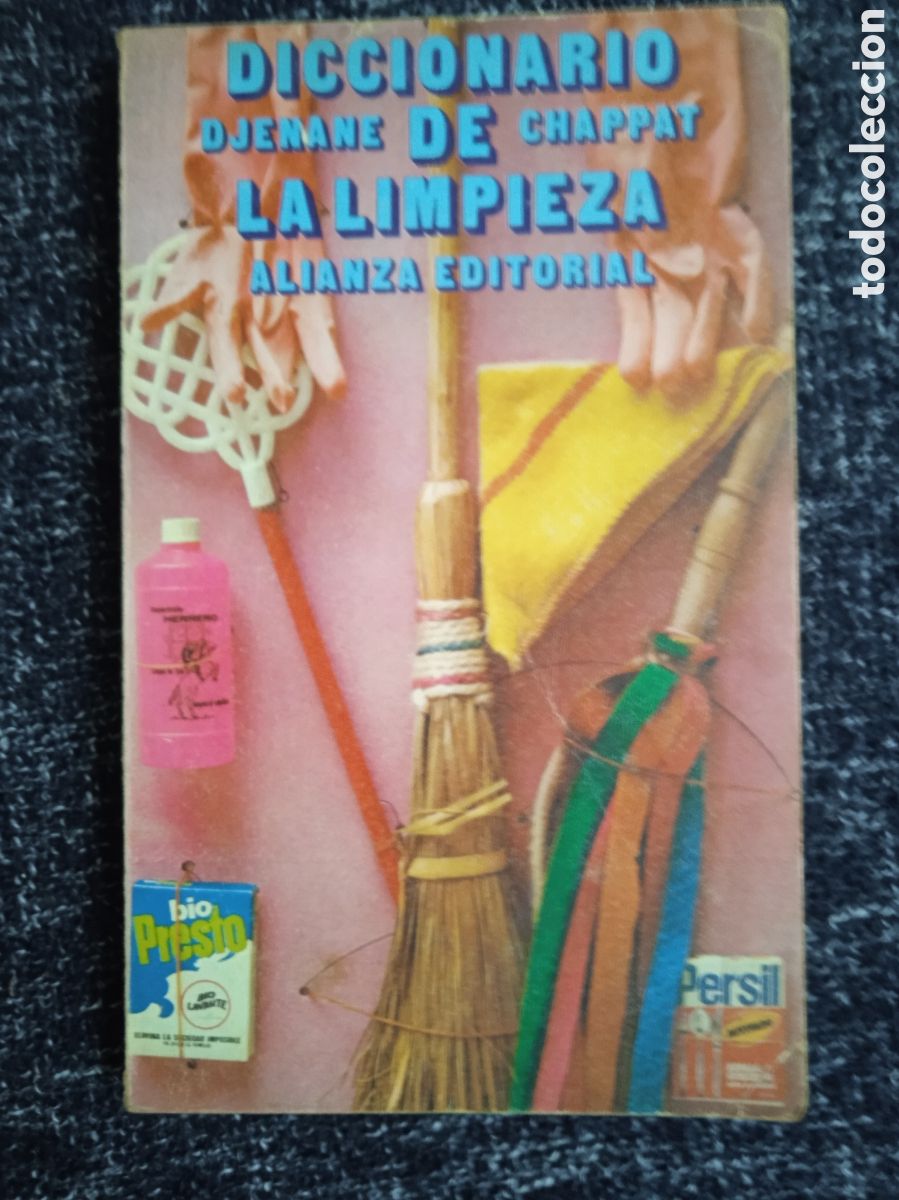 Libros de segunda mano: DICCIONARIO DE LA LIMPIEZA / DJENANE CHAPPAT -ED. ALIANZA